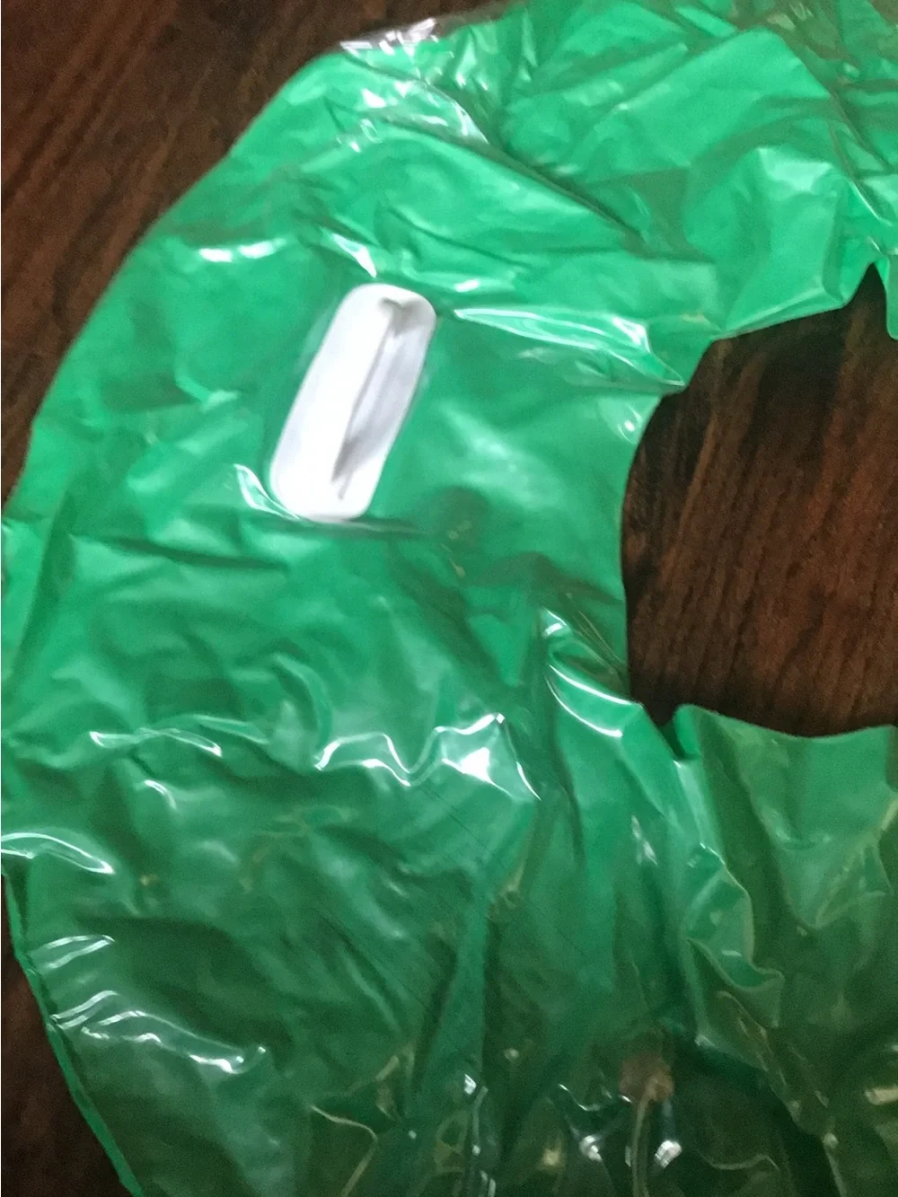 Kids Green Inflatable Costume Ring - Unbranded
